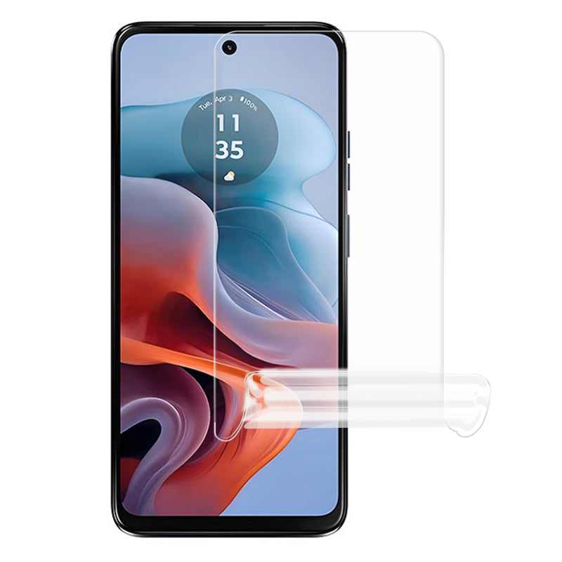 For Motorola Moto G34 5G / G62 5G / G32 4G / G23 4G / G13 4G / G53 5G / G73 5G / G14 4G Screen Protector Full Coverage Clear Soft TPU Hydrogel Film For Motorola Moto G34 5G / G62 5G / G32 4G / G23 4G / G13 4G / G53 5G / G73 5G / G14 4G Screen Protector Full Coverage Clear Soft TPU Hydrogel Film